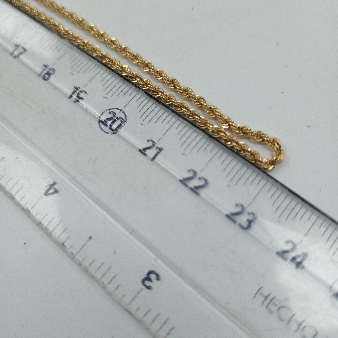 CADENA ORO 10 K 2.2 GRMS (SEMINUEVO)