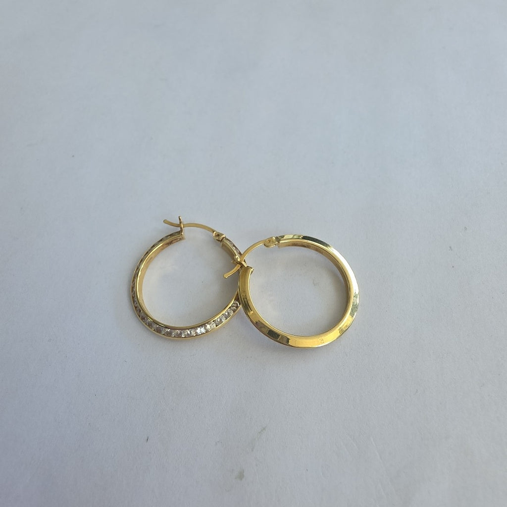 ARRACADAS PAR ORO 14 K 2.2 GRMS (SEMINUEVO)