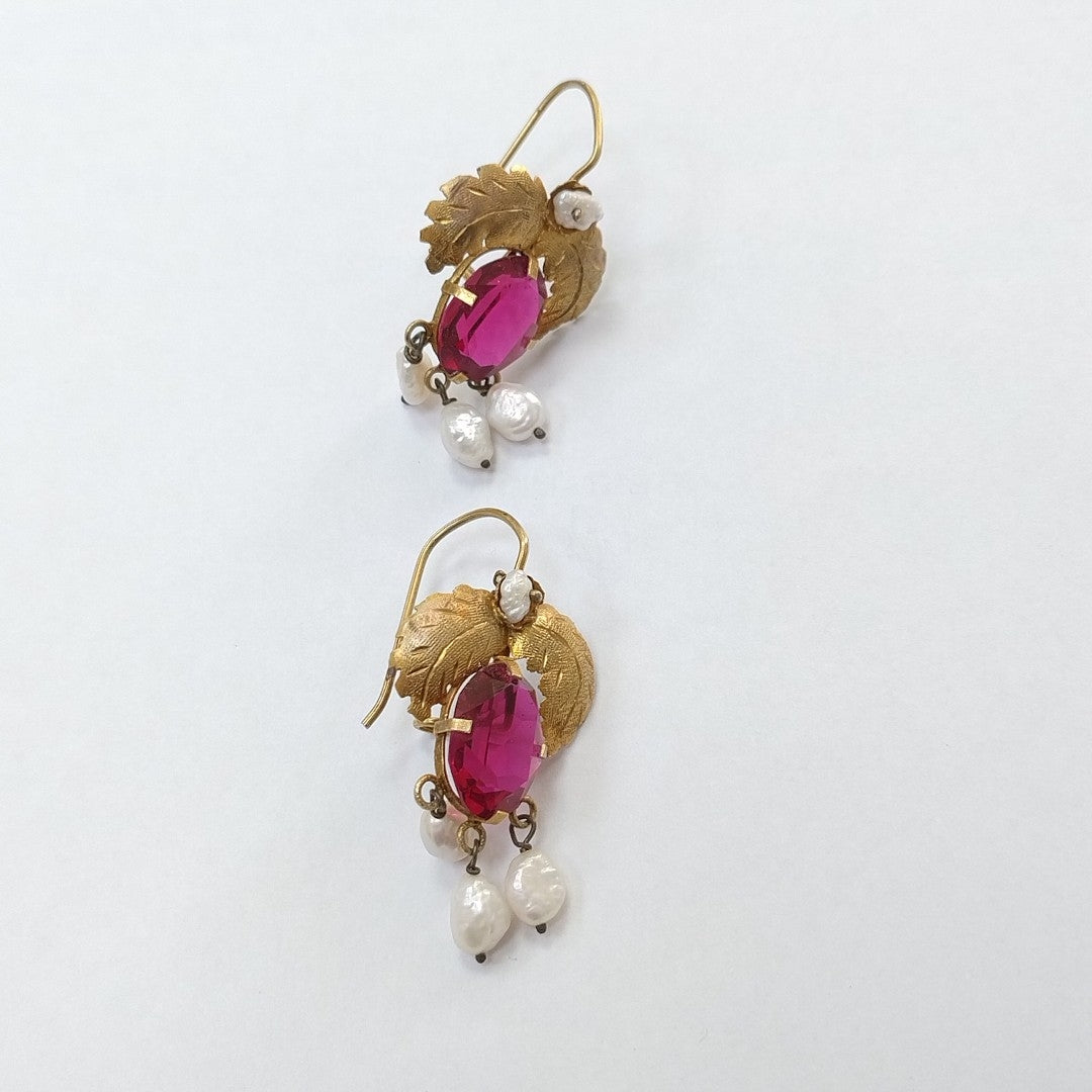 ARETES PAR ORO 8 K 6.6 GRMS (SEMINUEVO)