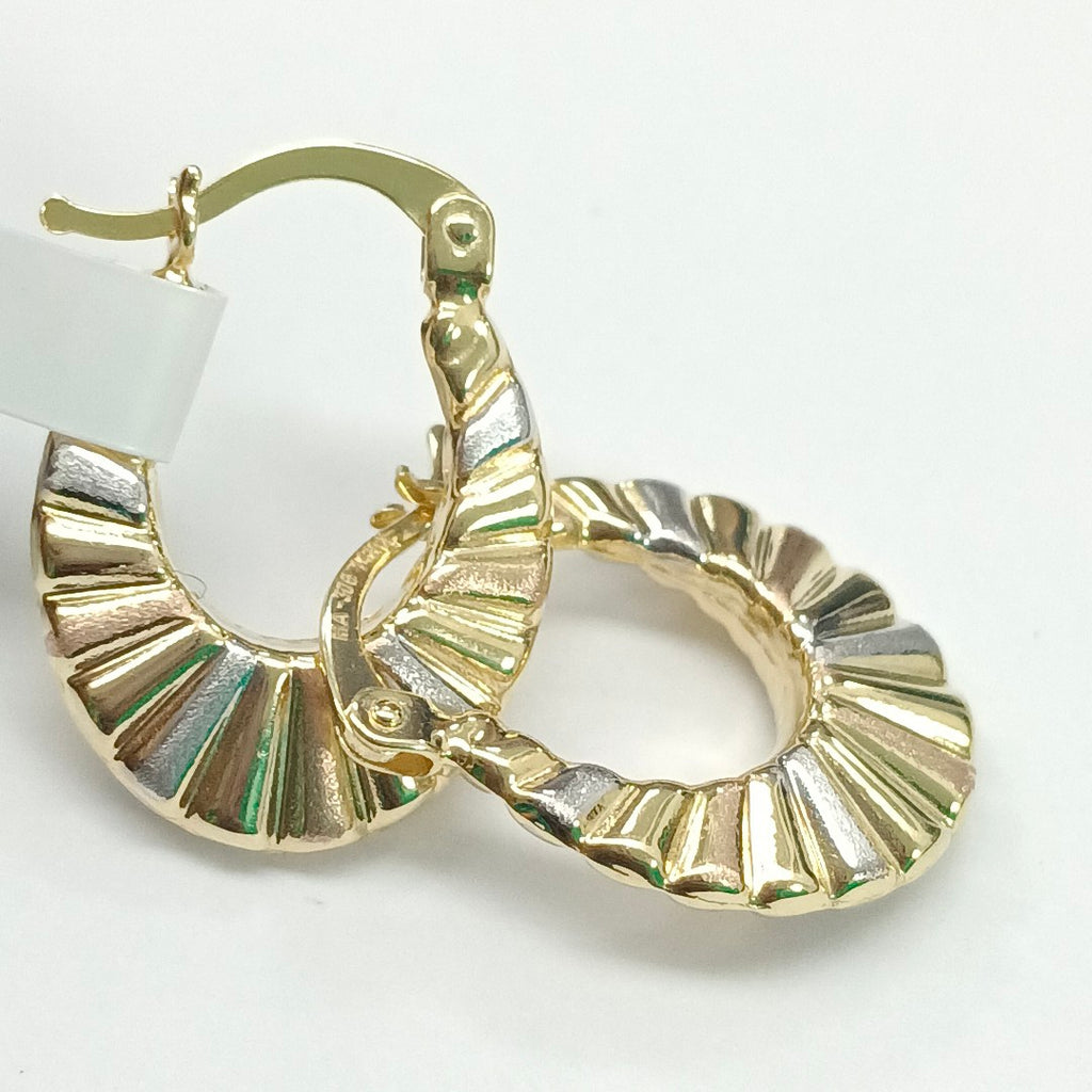 ARRACADAS ORO 14K 1.5 (NUEVO)