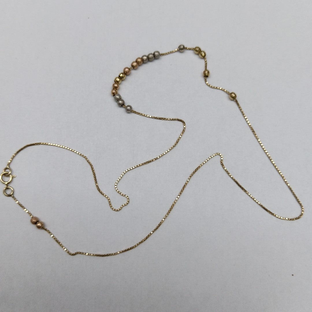 CADENA ORO 14 K 3.1 GRMS (SEMINUEVO)