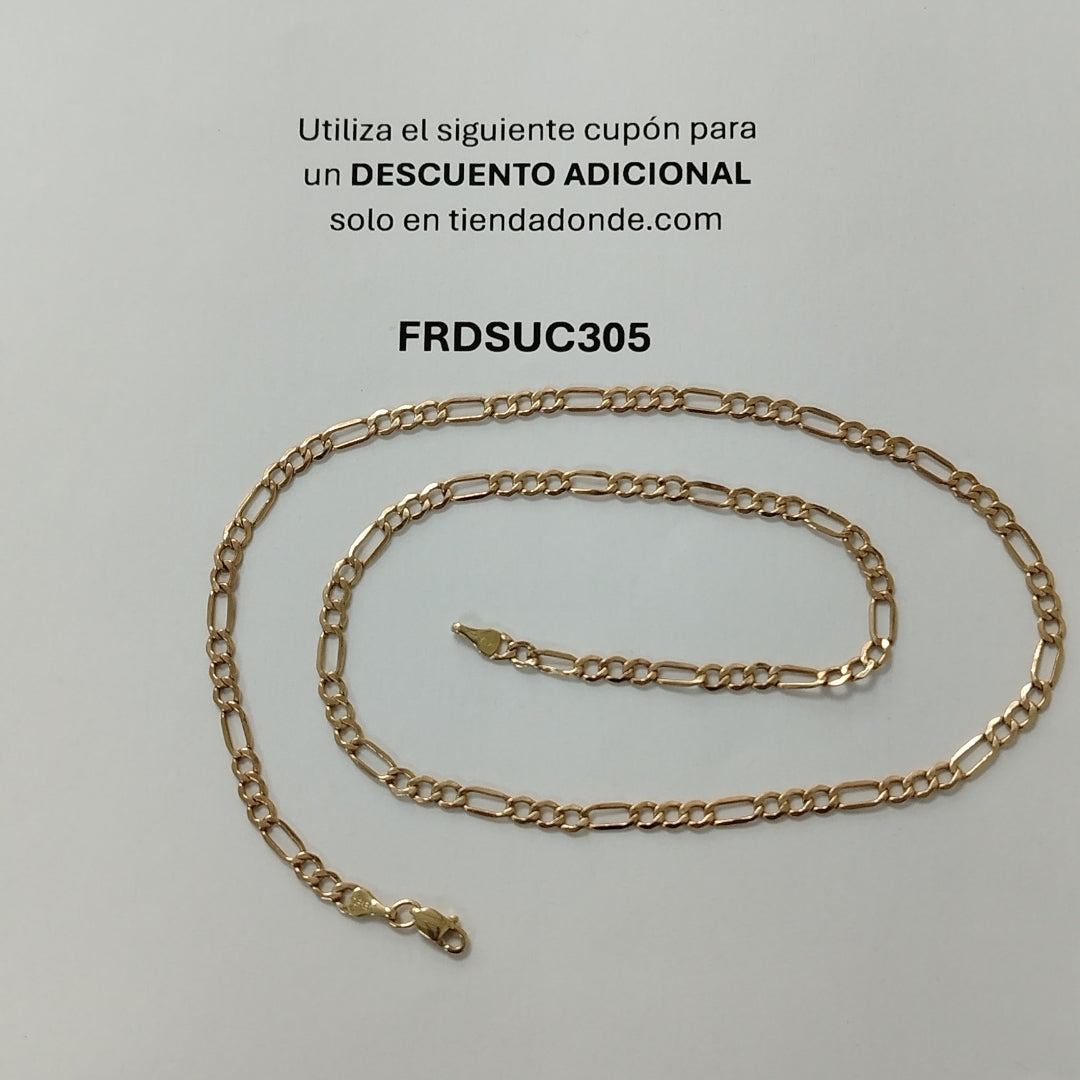 CADENA ORO 10 K 3,10 GRMS (SEMINUEVO)