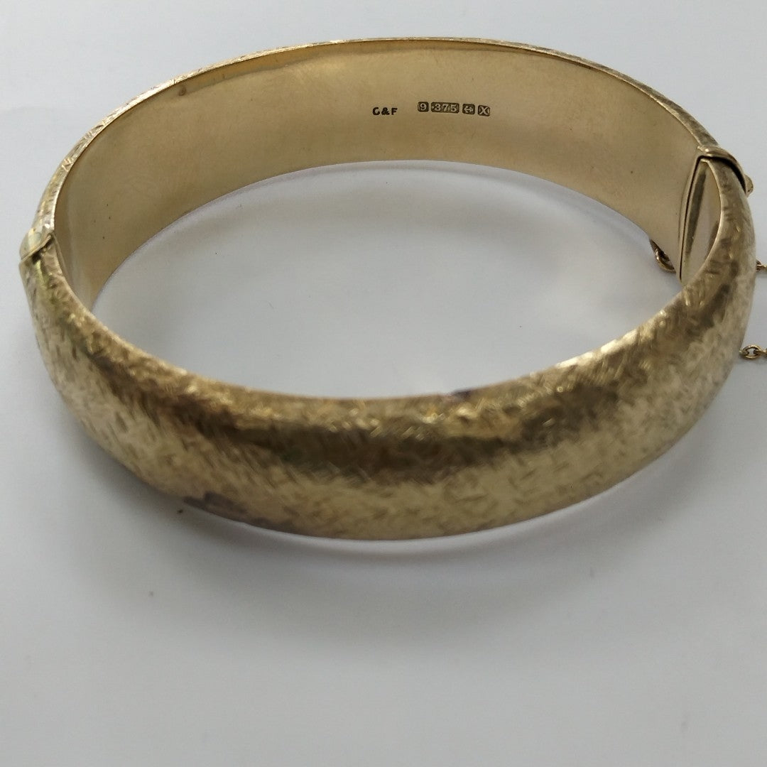 PULSERA RIGIDA ORO 8 K 27,60 GRMS (SEMINUEVO)
