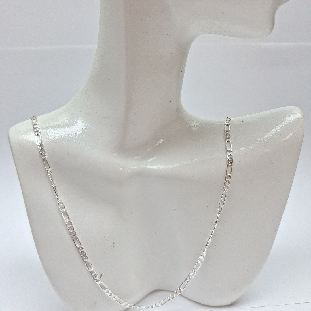 CADENA 3X1 PLATA .925 55 CM 4.52 GR (NUEVO)