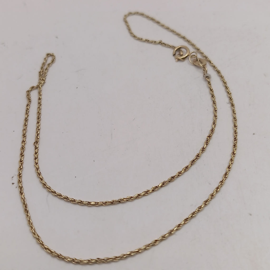 CADENA ORO 10 K 1,90 GRMS (SEMINUEVO)
