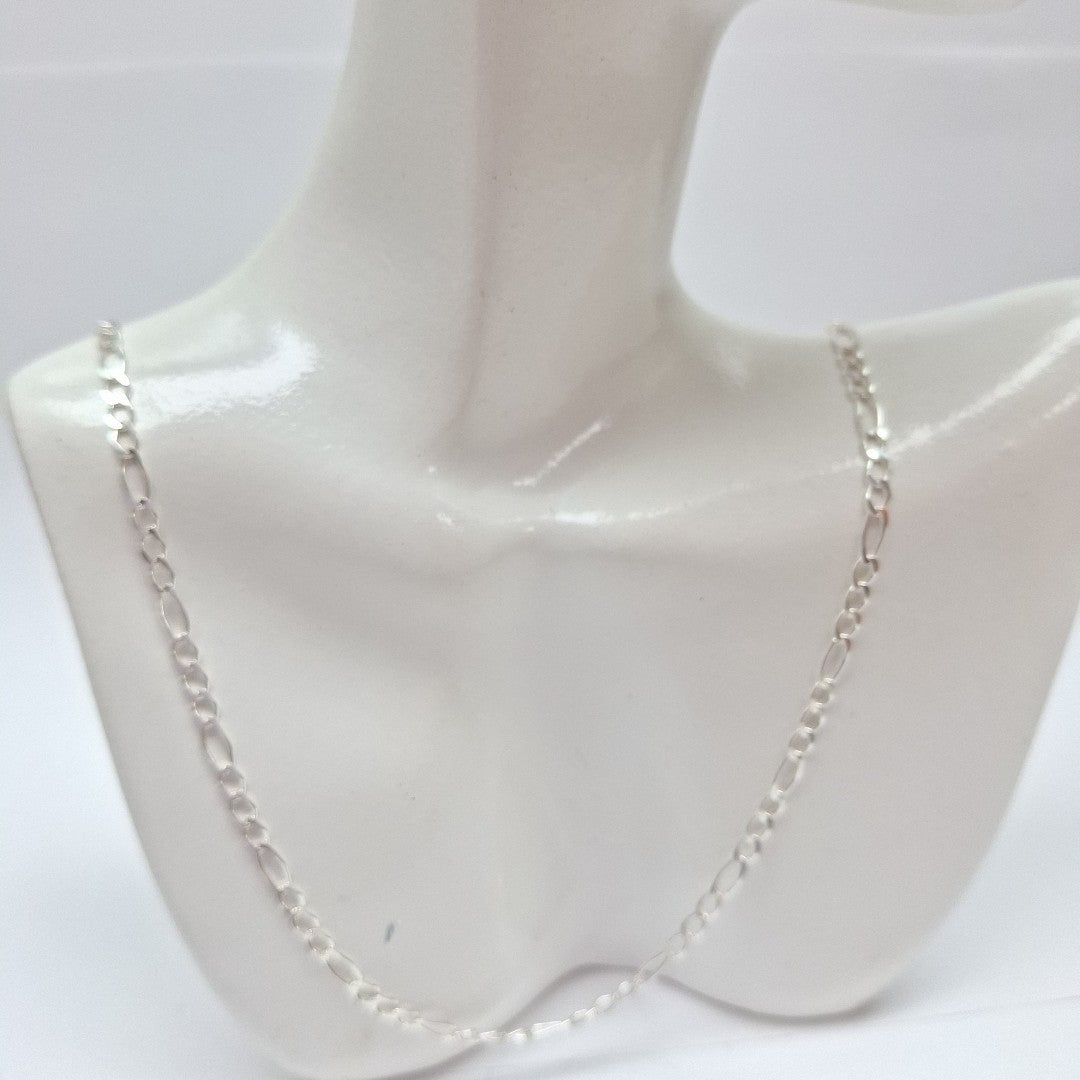 CADENA 3X1 PLATA .925 55 CM 4.33 GR (NUEVO)