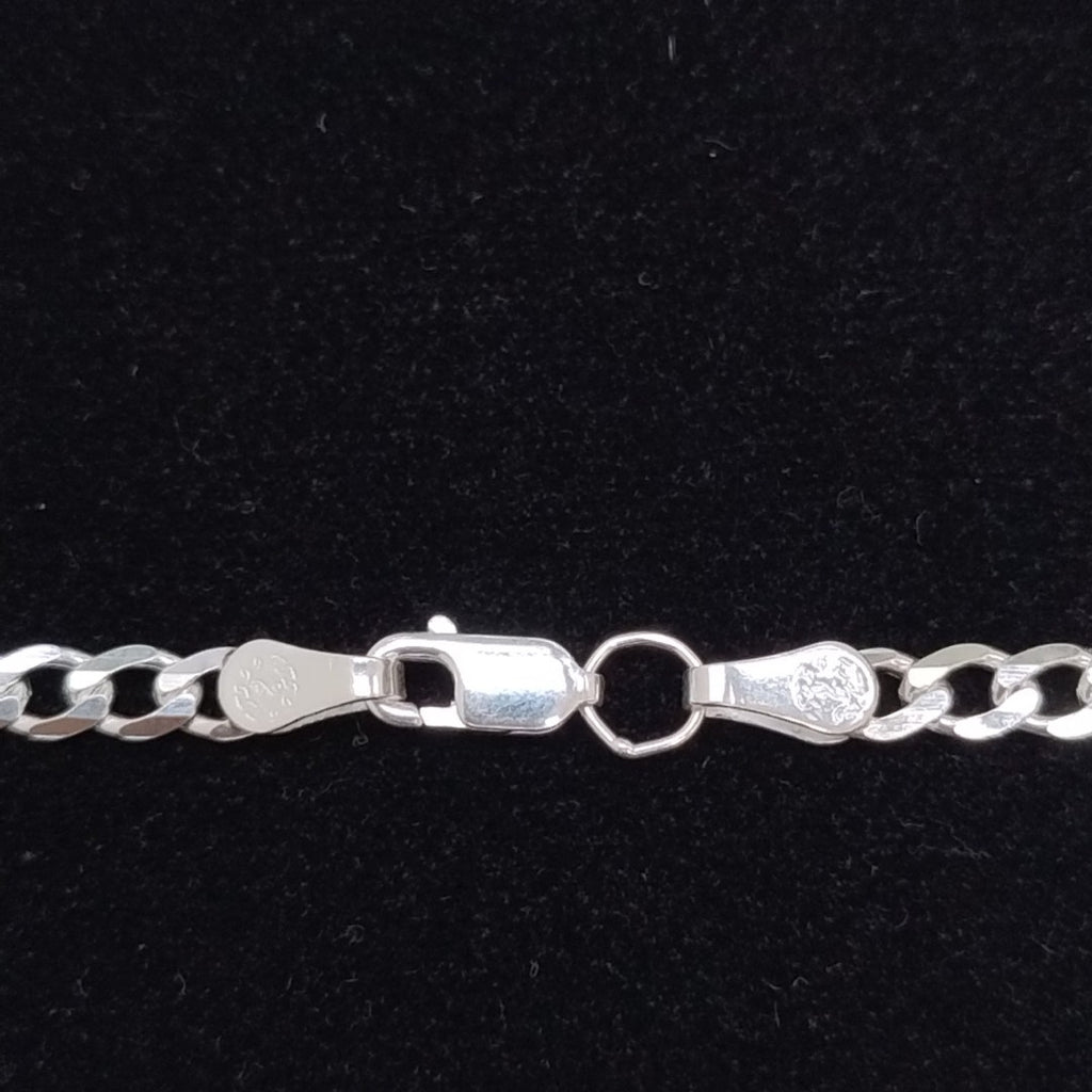 PULSERA BARBADA PLATA .925 21 CM 4.23 GR (NUEVO)