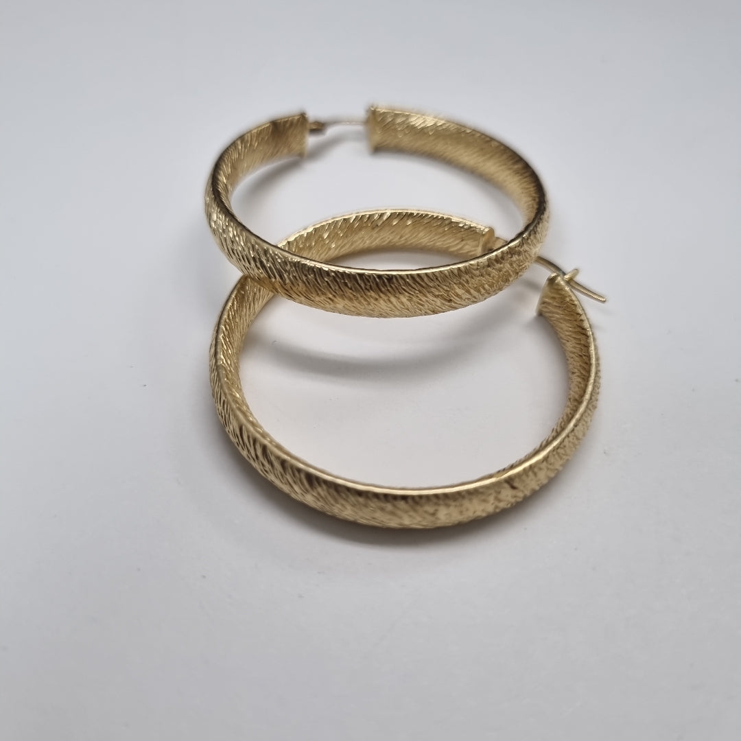 ARRACADAS PAR ORO 14 K 4.9 GRMS (SEMINUEVO)