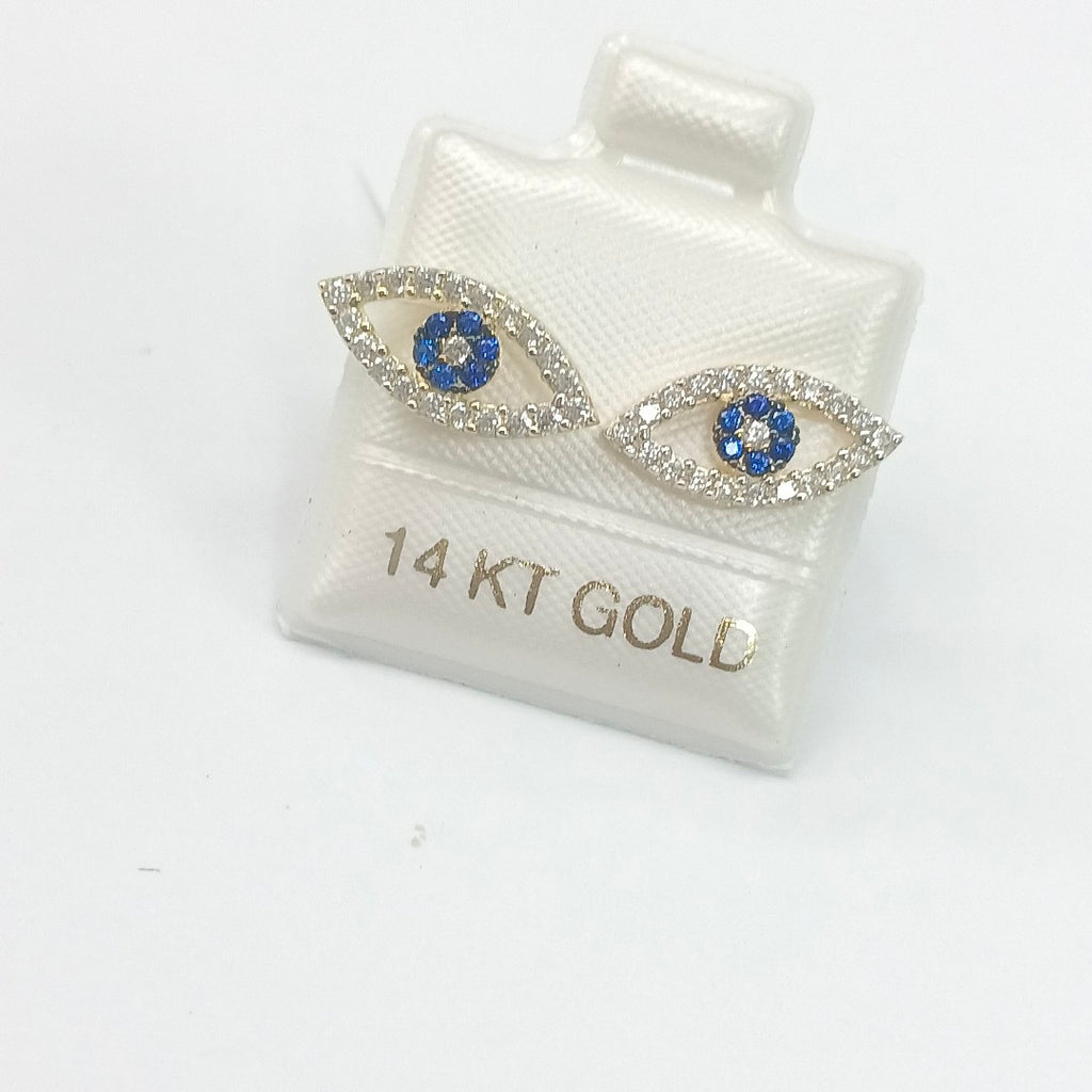 BROQUELES ORO 14K 1.5 (NUEVO)