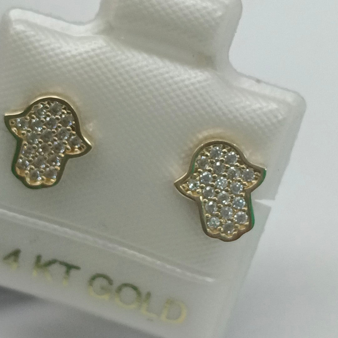 BROQUELES ORO 14K 1.3 (NUEVO)