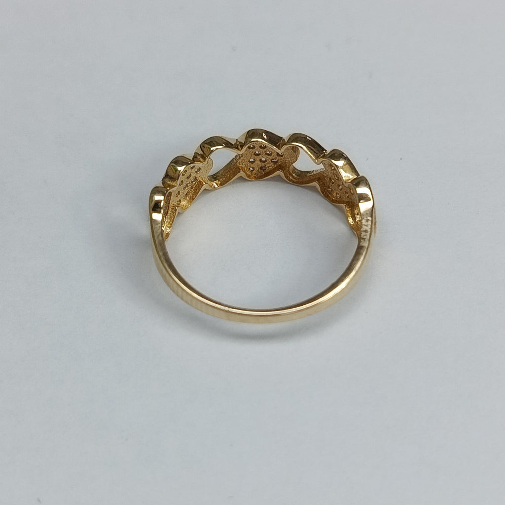 ANILLOS DAMA ORO 14K 2 (NUEVO)