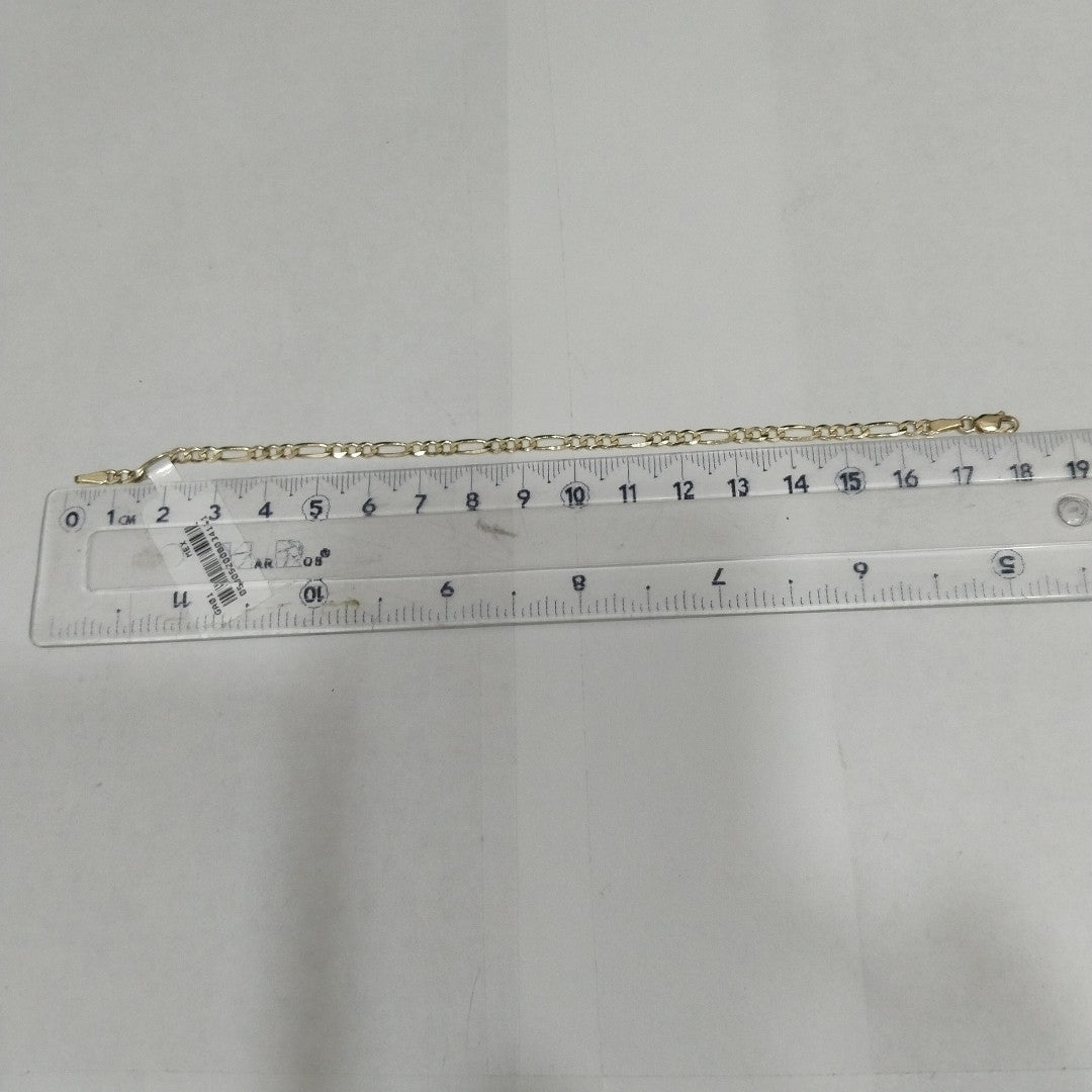 PULSERAS 3X1 ORO 14K 18 CM 2.8 GR (NUEVO)