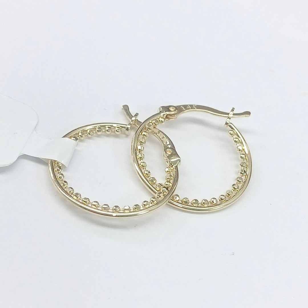 ARRACADAS ORO 14K 1.8 (NUEVO)
