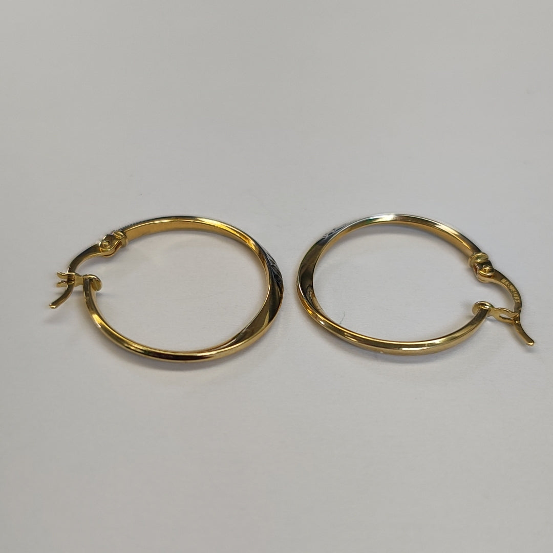 ARRACADAS ORO 14K 1.5 (NUEVO)