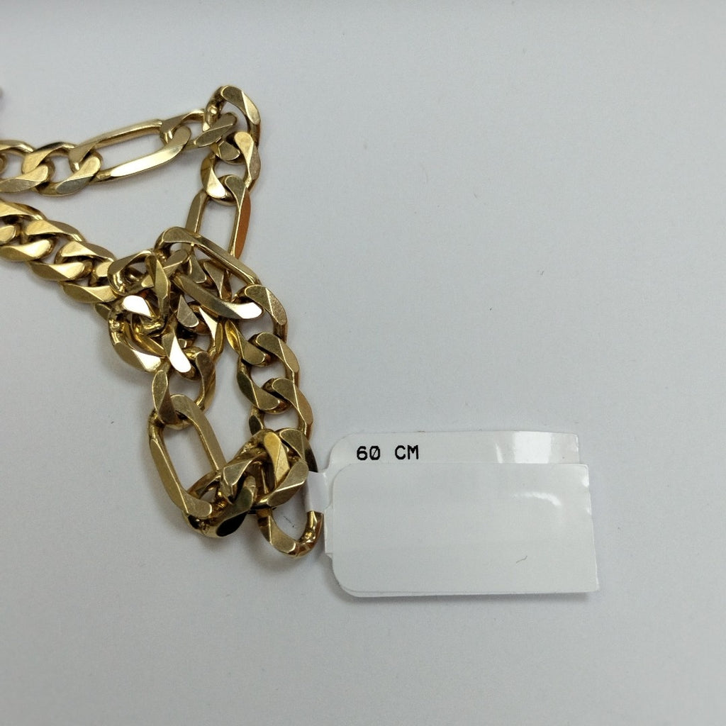 CADENAS CARTIER 3 1 AMARILLA ORO 14K 51.7 (NUEVO)