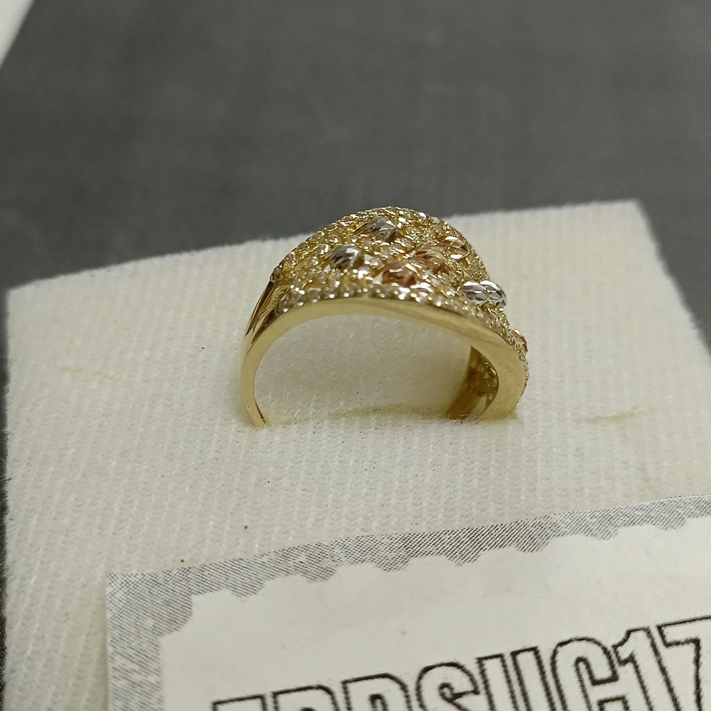 ANILLITO ORO COMBINADO 10 K 2,90 GRMS (SEMINUEVO)