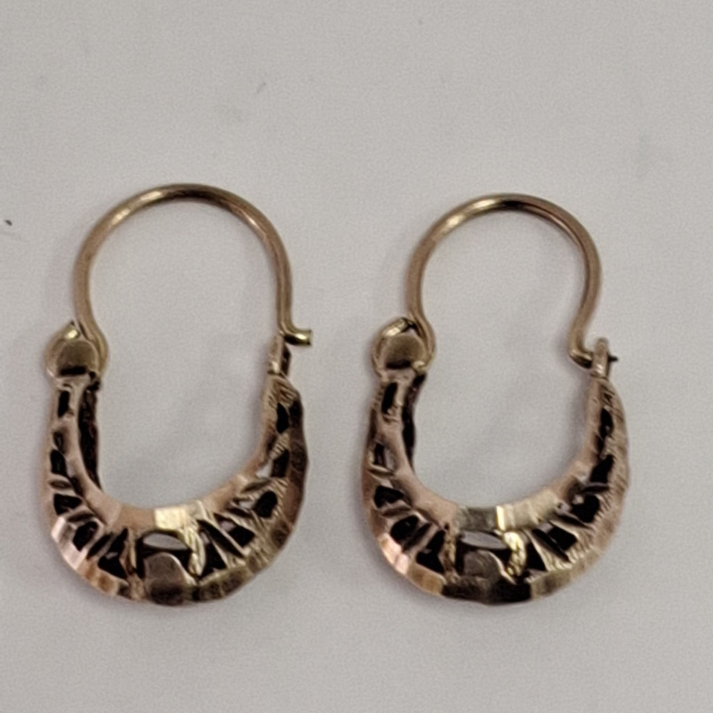 ARRACADAS PAR ORO 8 K 1,40 GRMS (SEMINUEVO)