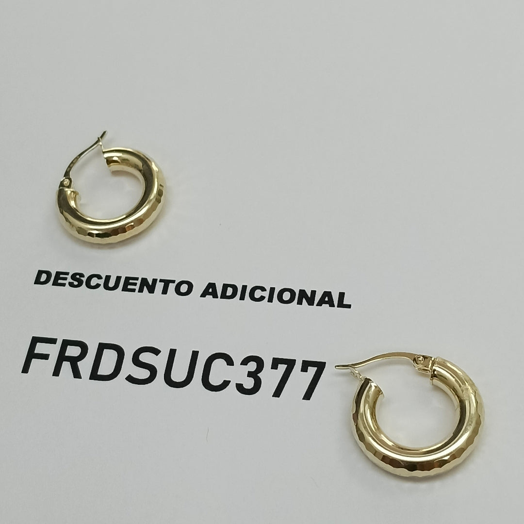 ARRACADAS ORO 14K 2 (NUEVO)
