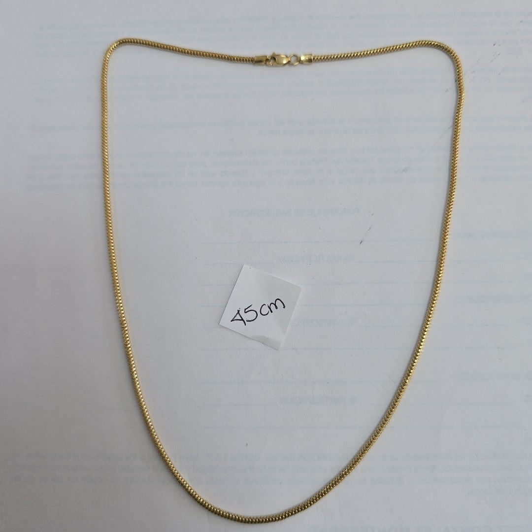CADENA ORO 10 K 5,50 GRMS (SEMINUEVO)