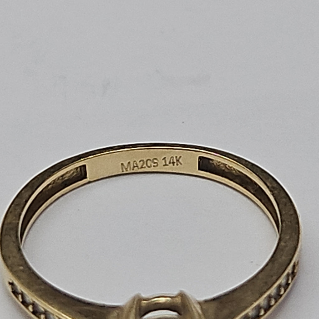 SOLITARIO ORO 14 K 2,00 GRMS (SEMINUEVO)