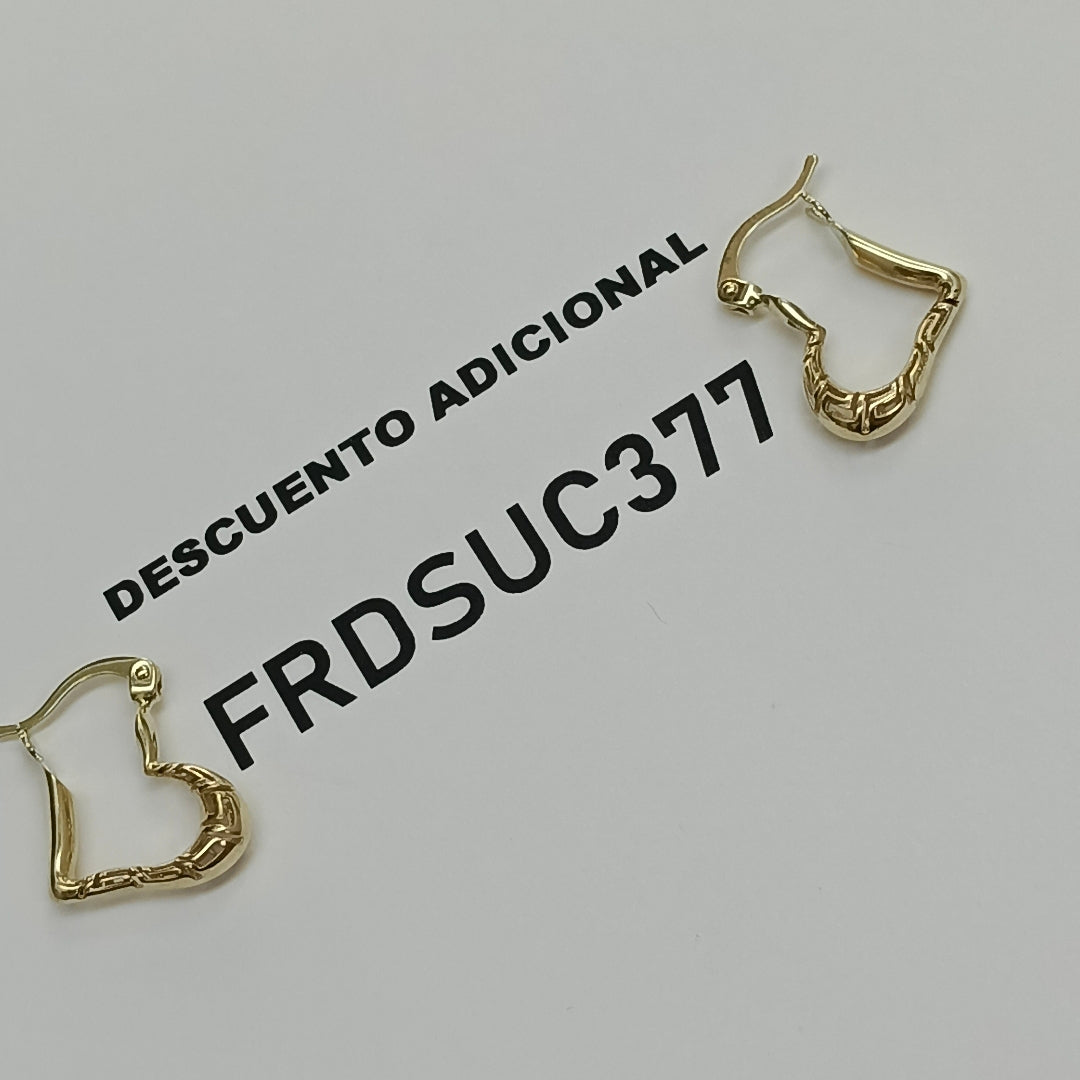 ARRACADAS ORO 14K 2 (NUEVO)