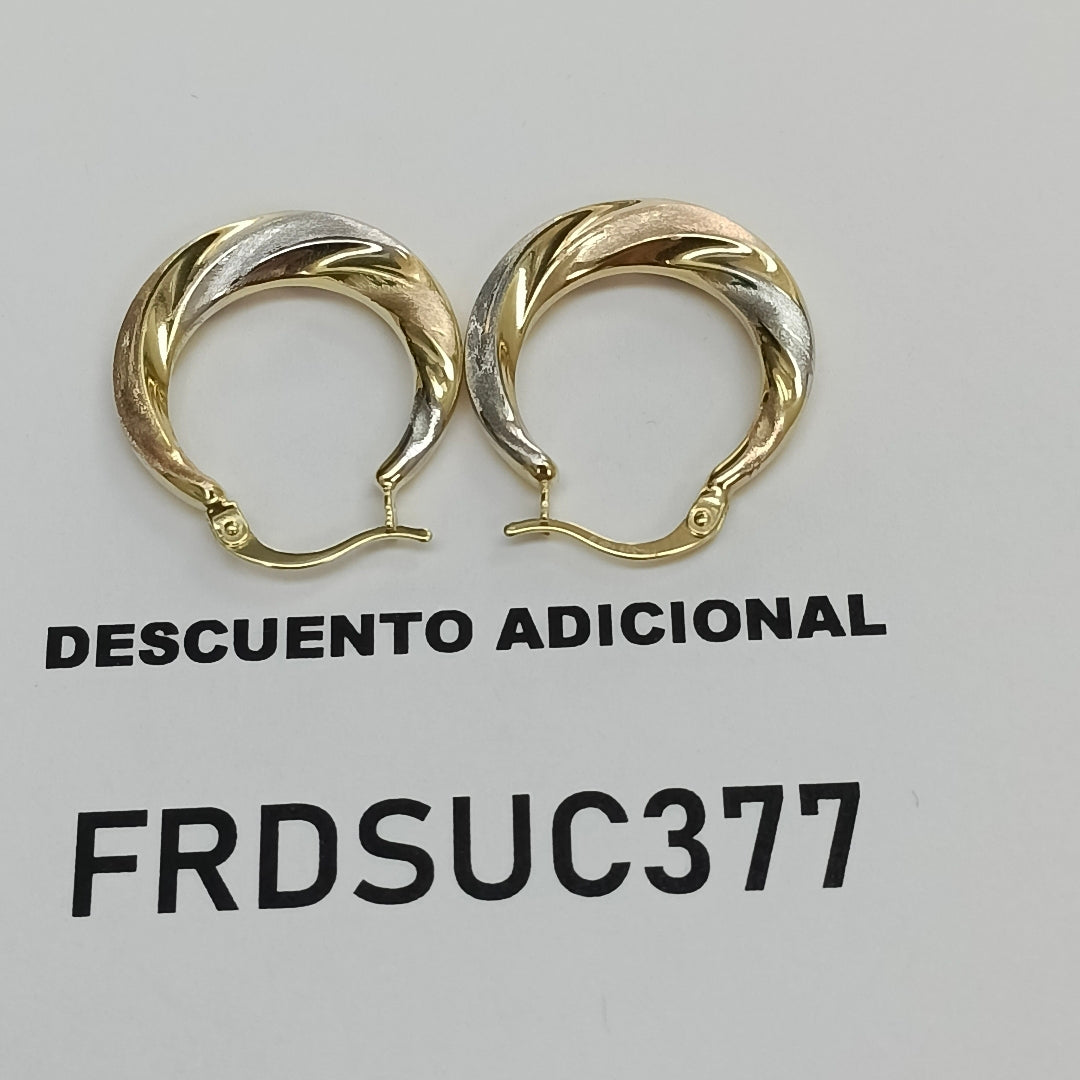 ARRACADAS ORO 14K 1.9 (NUEVO)