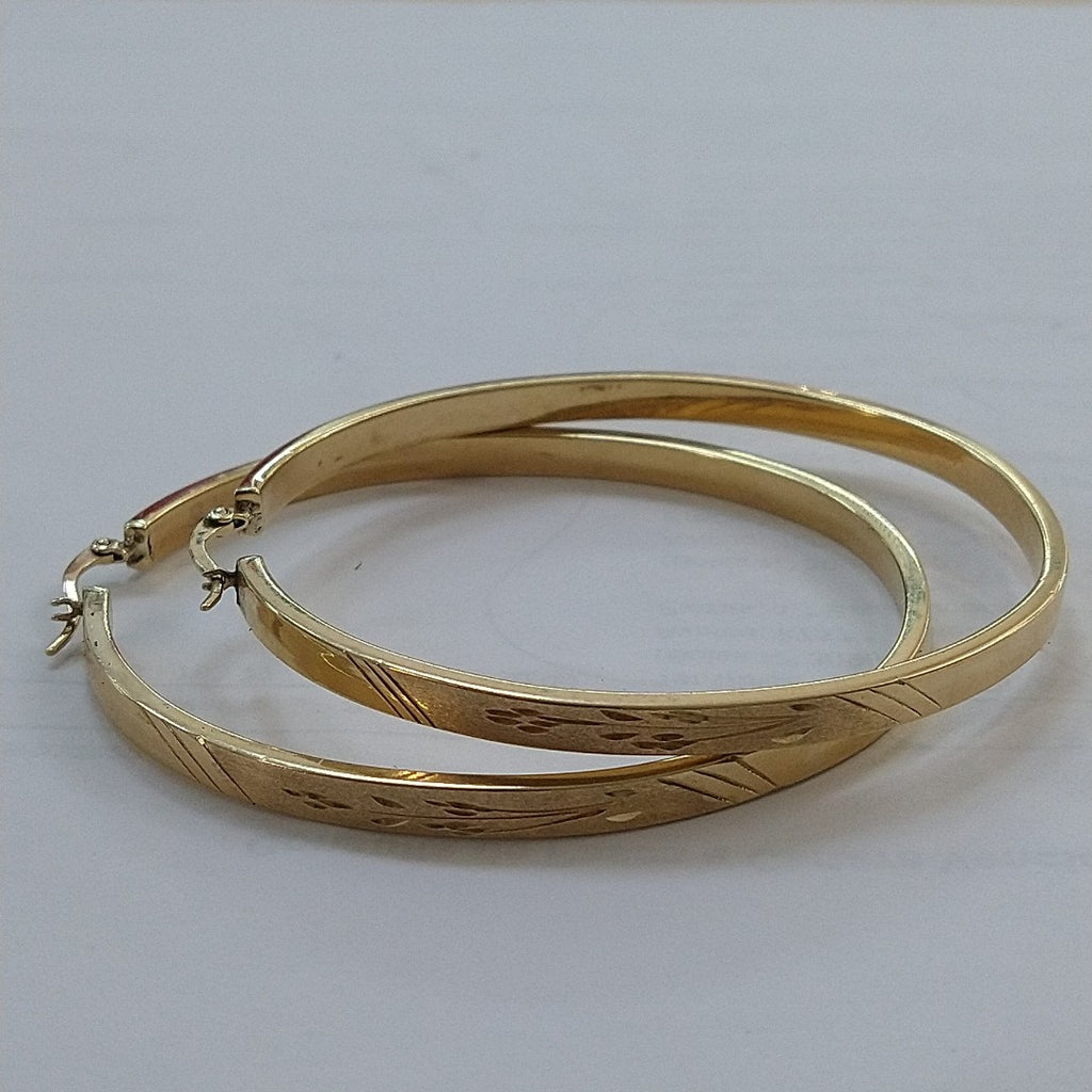 ARRACADAS PAR ORO 10 K 7.4 GRMS (SEMINUEVO)