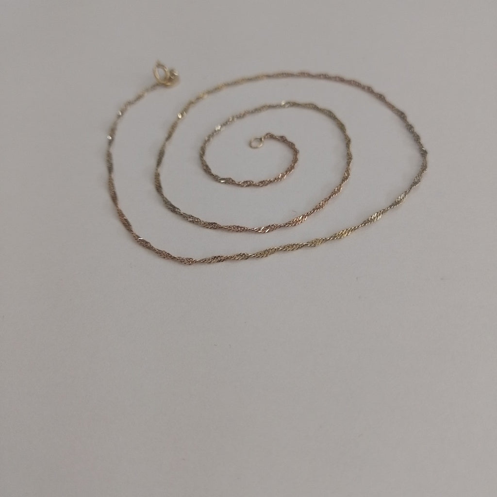CADENA ORO 14 K 1.5 GRMS (SEMINUEVO)