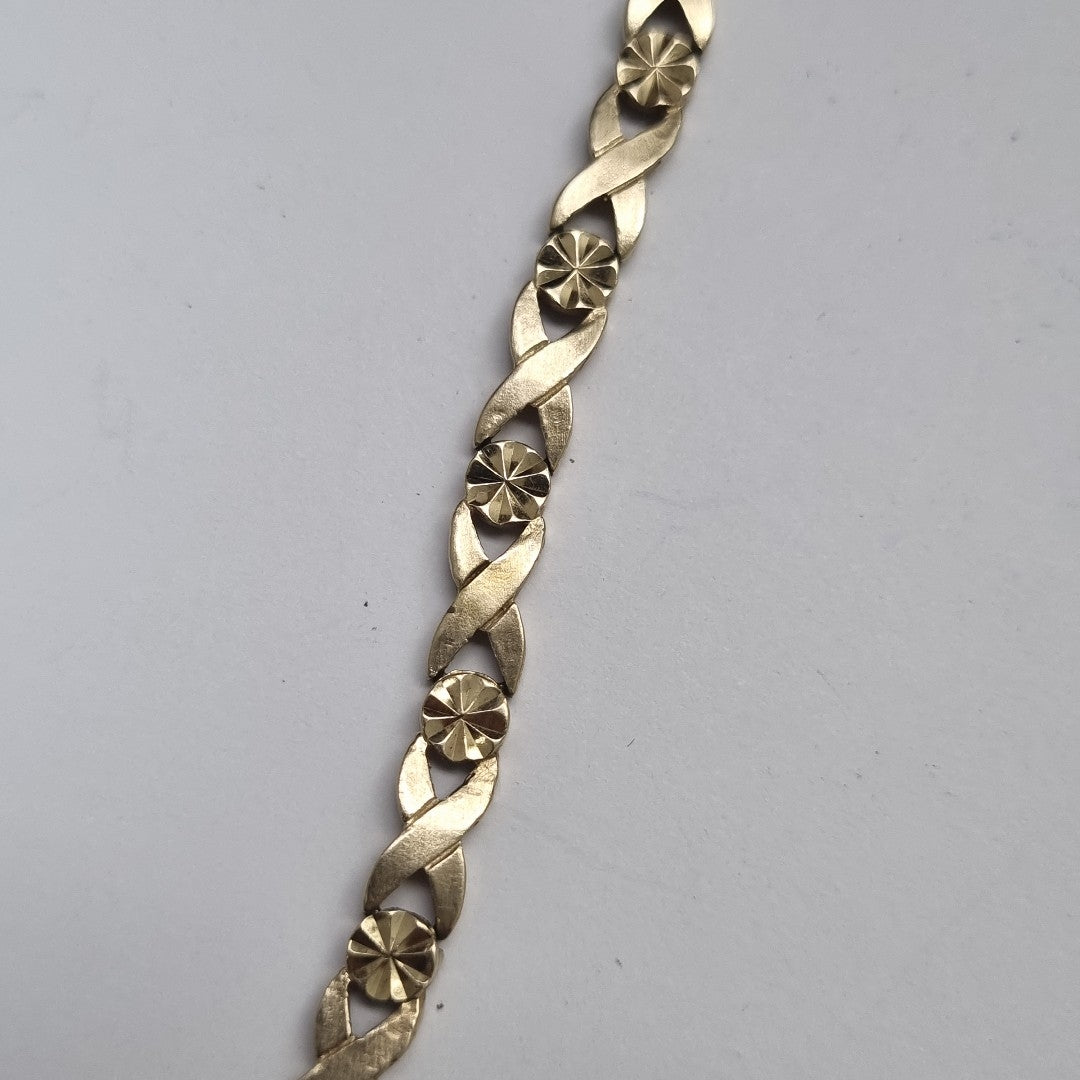 PULSERA ORO 14 K 7.7 GRMS (SEMINUEVO)