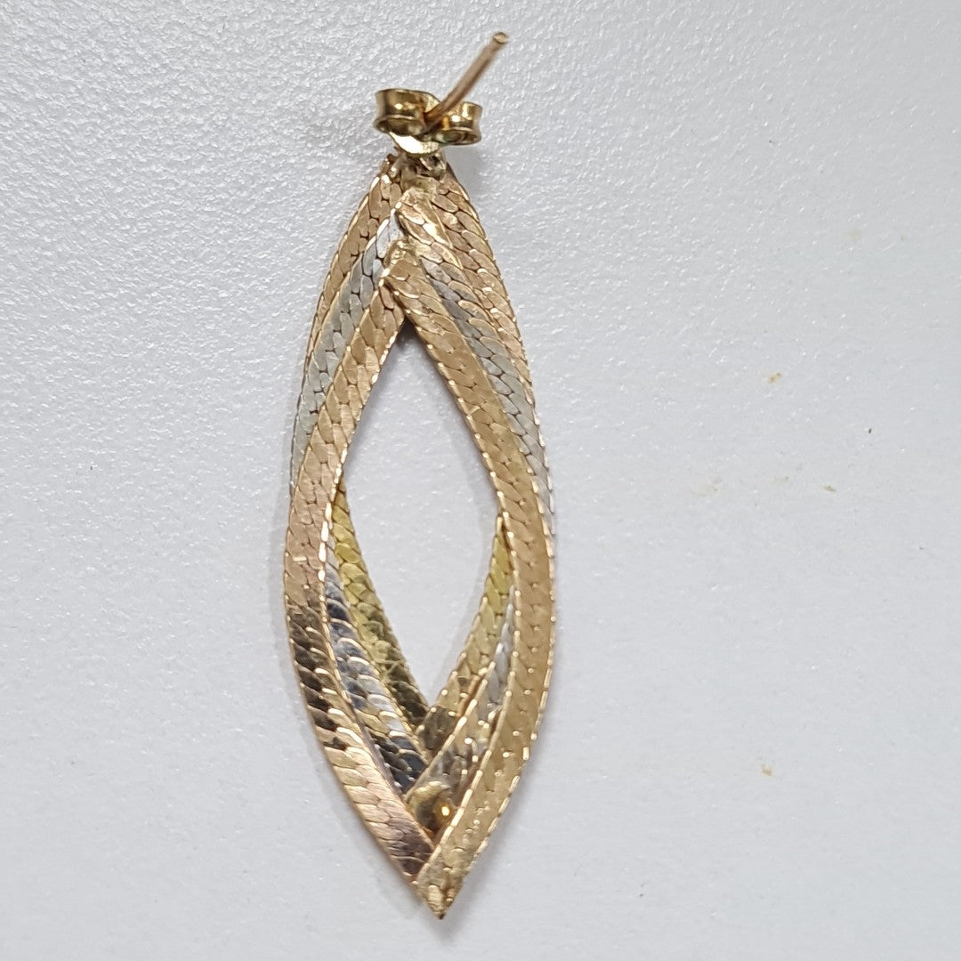 BROQUELES PAR ORO 14 K 2.7 GRMS (SEMINUEVO)