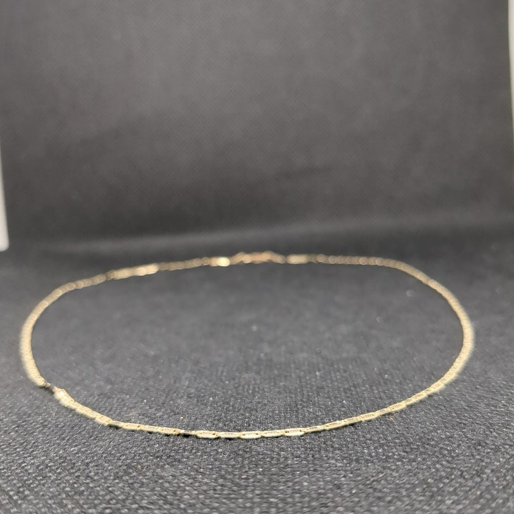 CADENA ORO COMBINADO 10 K 2,50 GRMS (SEMINUEVO)