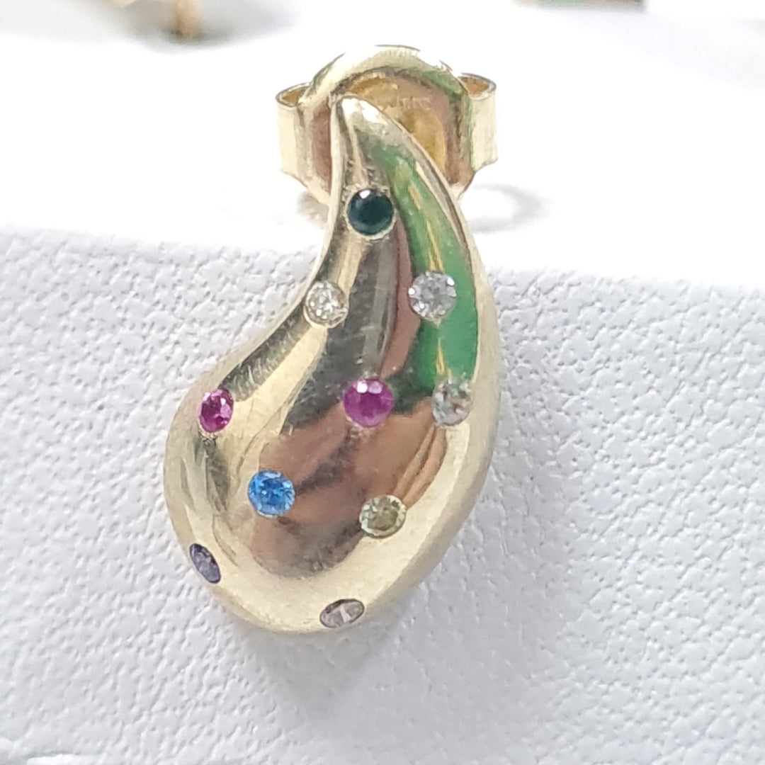 ARETES PAR ORO 10 K 1,90 GRMS (SEMINUEVO)