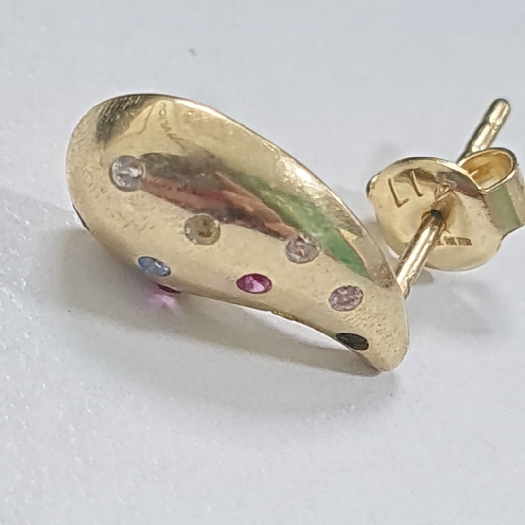 ARETES PAR ORO 10 K 1,90 GRMS (SEMINUEVO)