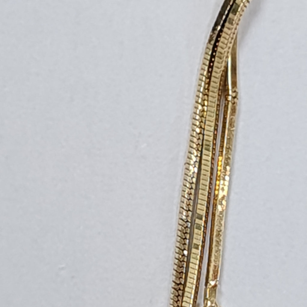 ARETES PAR ORO 14 K 2,10 GRMS (SEMINUEVO)