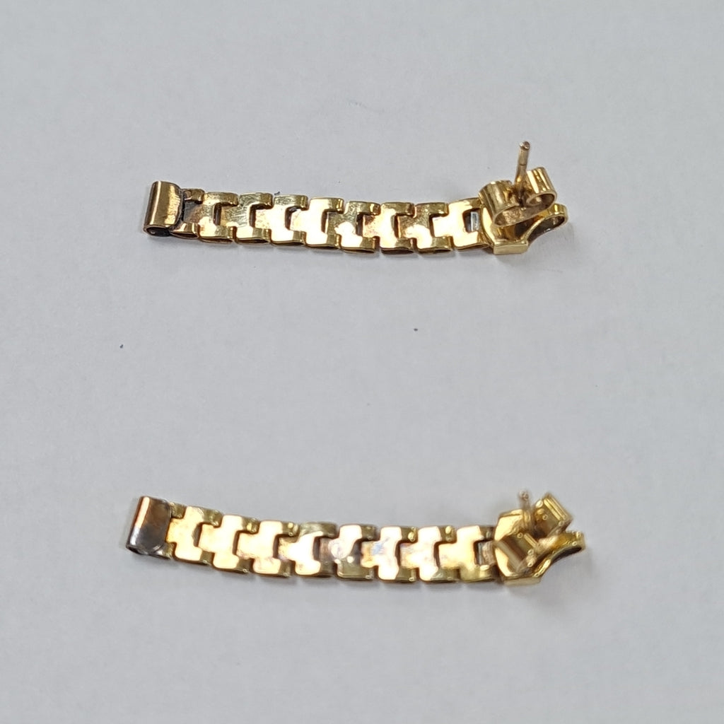 ARETES PAR ORO 8 K 1.9 GRMS (SEMINUEVO)