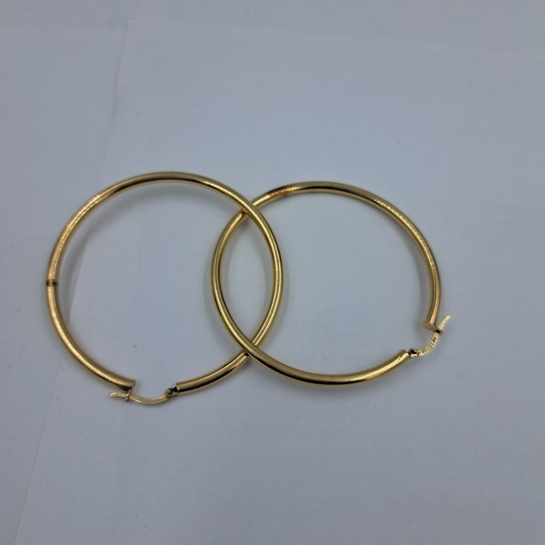ARRACADAS PAR ORO 12 K 4.4 GRMS (SEMINUEVO)