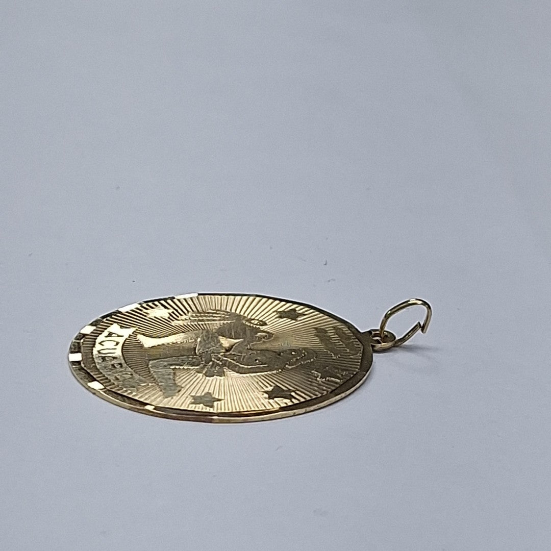 MEDALLA PERSONAL ORO 14 K 6,80 GRMS (SEMINUEVO)