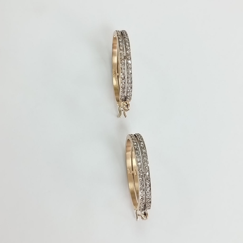 ARETES PAR ORO 18 K 11.1 GRMS (SEMINUEVO)