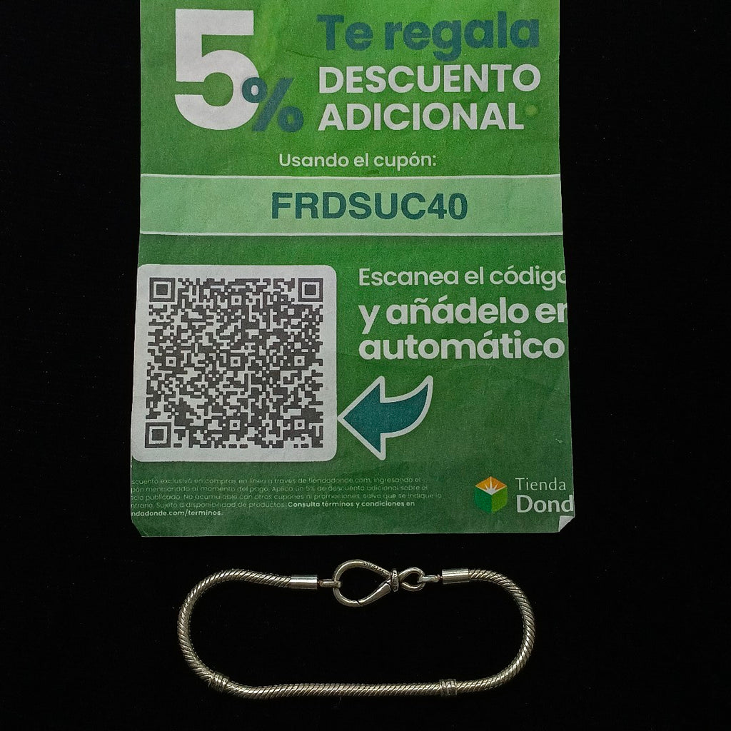 PULSERA PLATA 10.4 GRMS (SEMINUEVO)