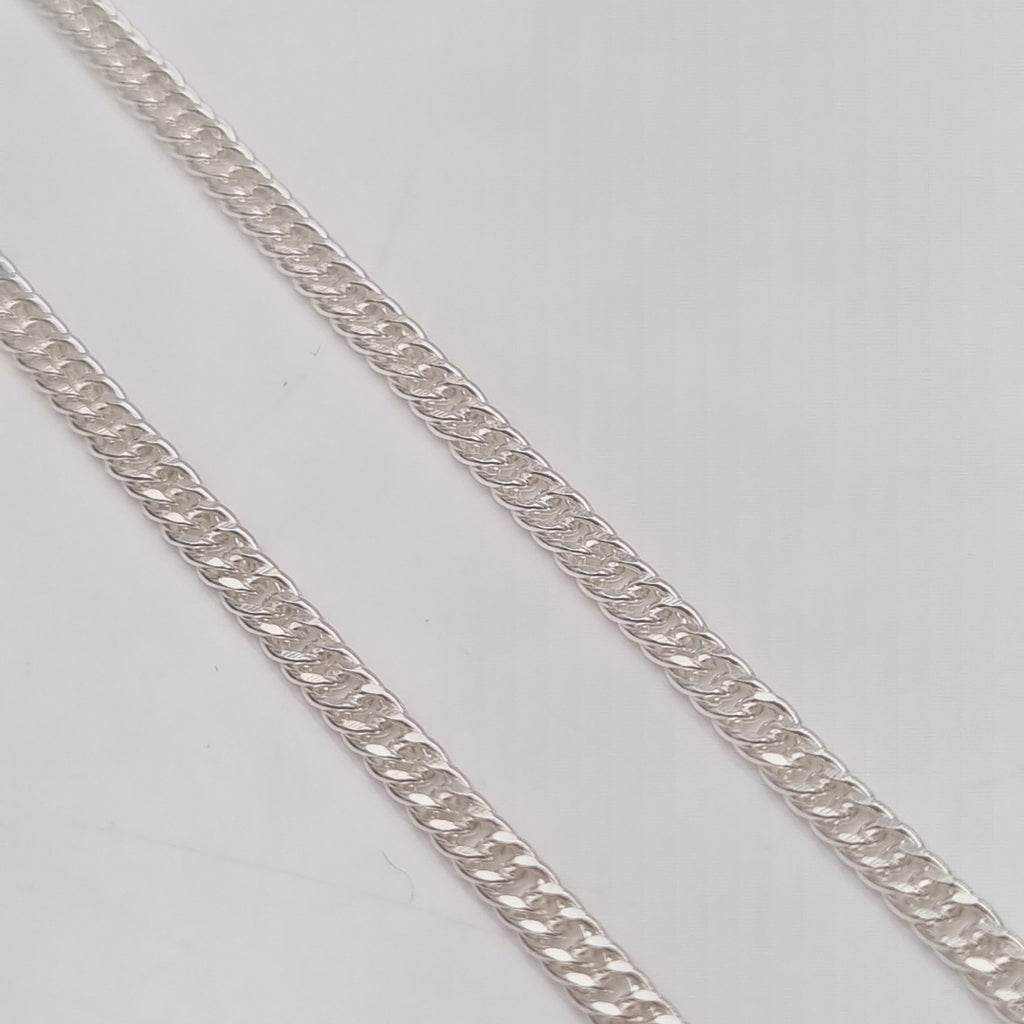 CADENA BARBADA PLATA .925 55 CM 4.42 GR (NUEVO)
