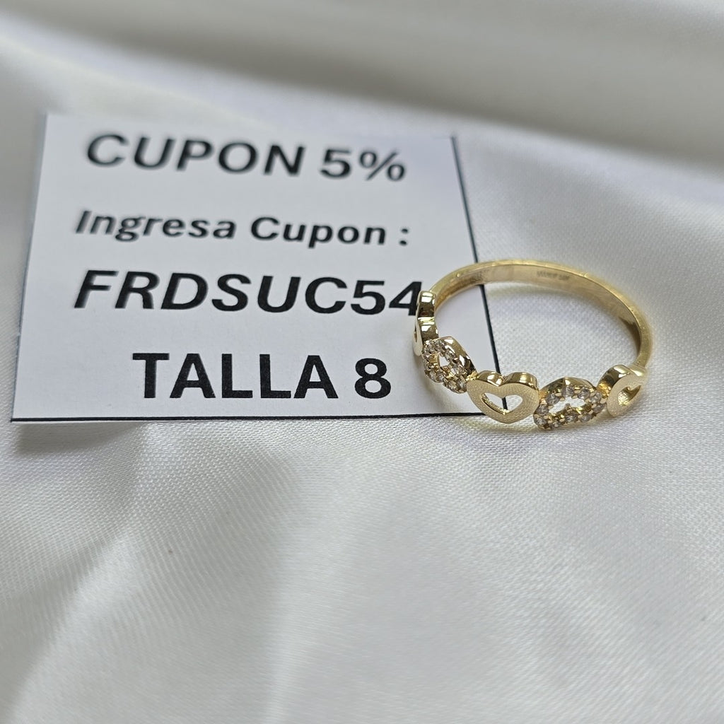 ANILLOS DAMA ORO 14K 1.7 (NUEVO)