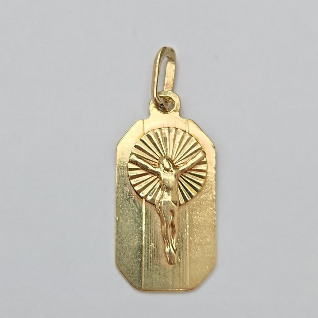 MEDALLA RELIGIOSA ORO 14 K 2.9 GRMS (SEMINUEVO)