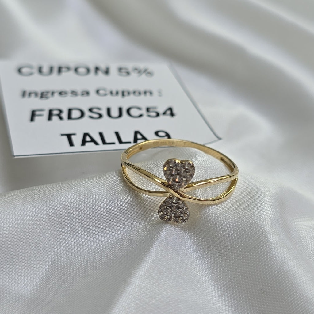 ANILLOS DAMA ORO 14K 1.5 (NUEVO)