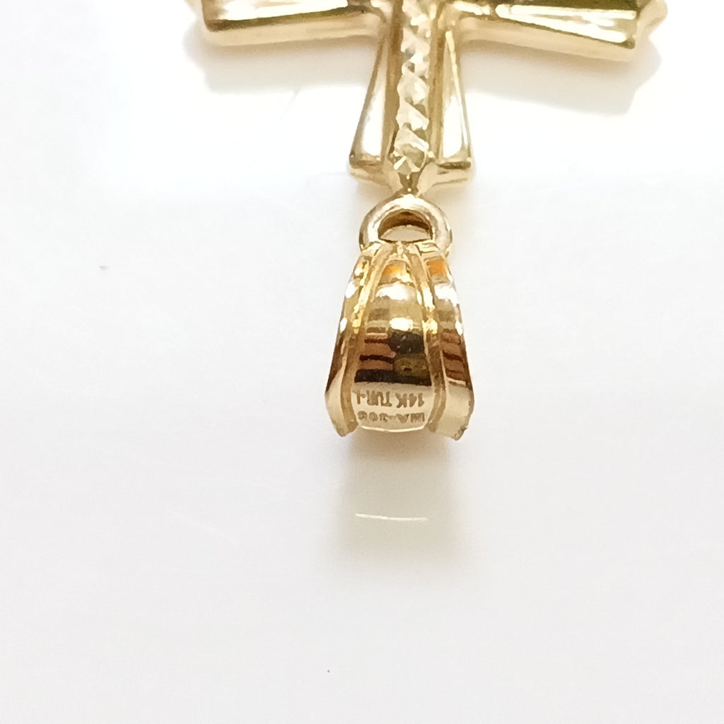 CRUCES ORO 14K 0.8 (NUEVO)