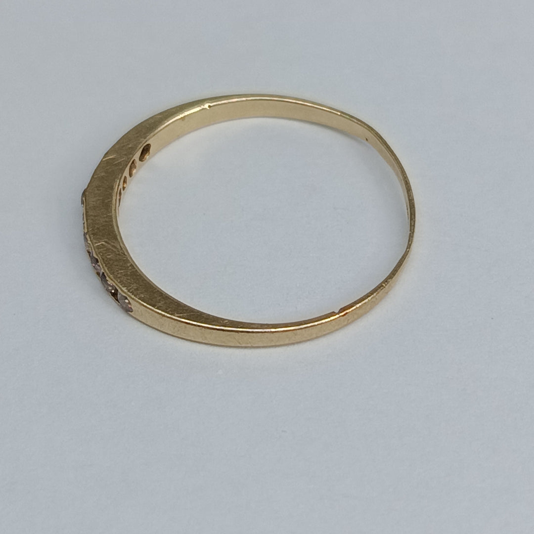 ANILLO ORO 10 K 1,40 GRMS (SEMINUEVO)