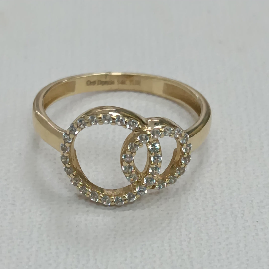 ANILLOS DAMA ORO 14K 1.9 (NUEVO)