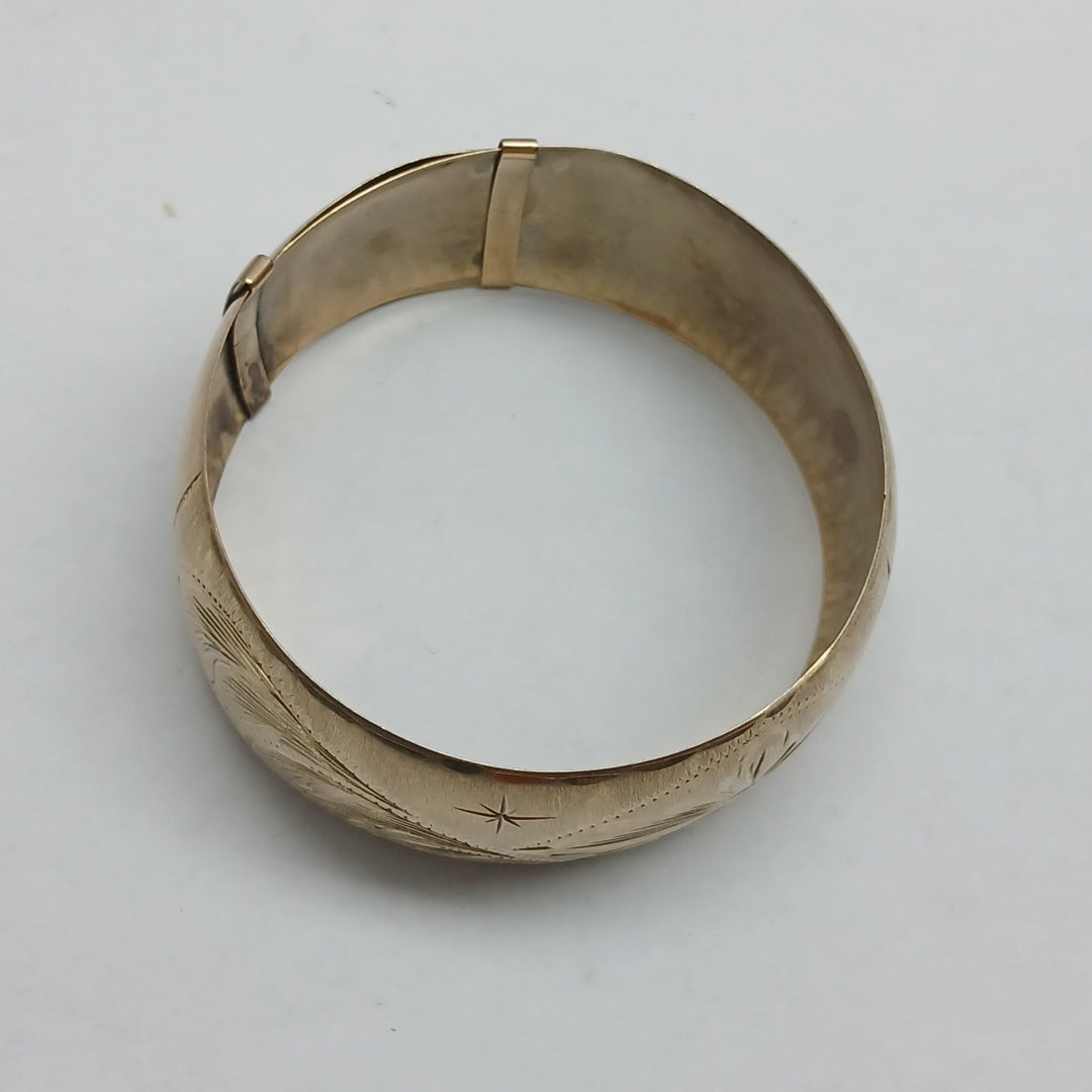 PULSERA RIGIDA ORO 10 K 18,80 GRMS (SEMINUEVO)