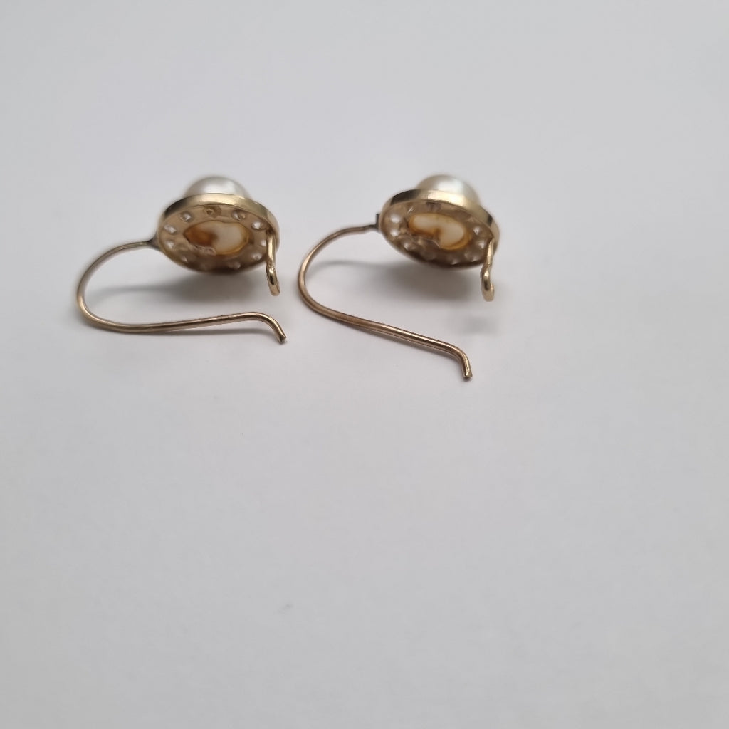 ARETES PAR ORO 10 K 2.8 GRMS (SEMINUEVO)