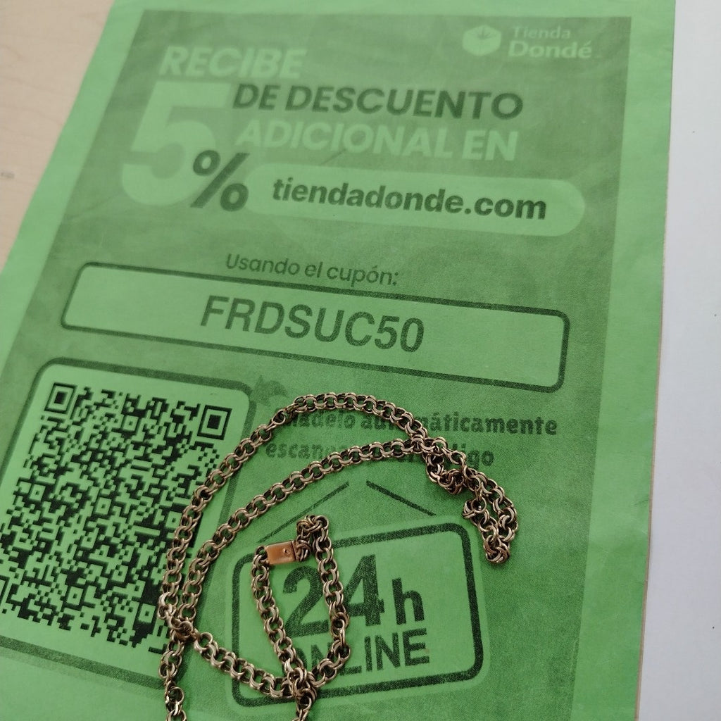 CADENA ORO 8 K 18.1 GRMS (SEMINUEVO)