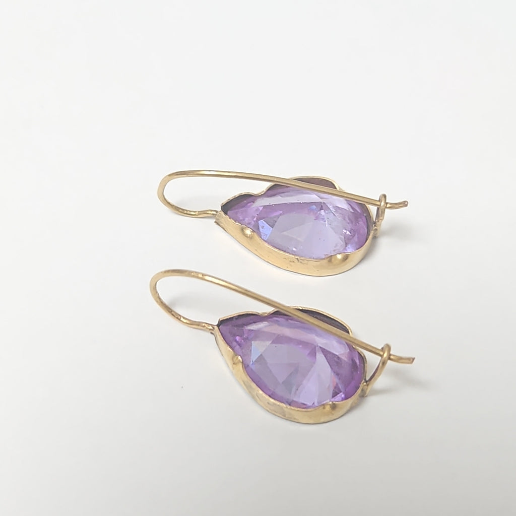 ARETES PAR ORO 10 K 6,60 GRMS (SEMINUEVO)